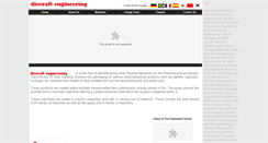 Desktop Screenshot of diecraftmachines.com